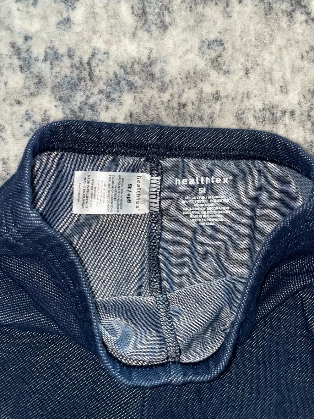 Healthtex jegging shorts size 5T